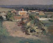 Theodore Robinson The Red House china oil painting artist